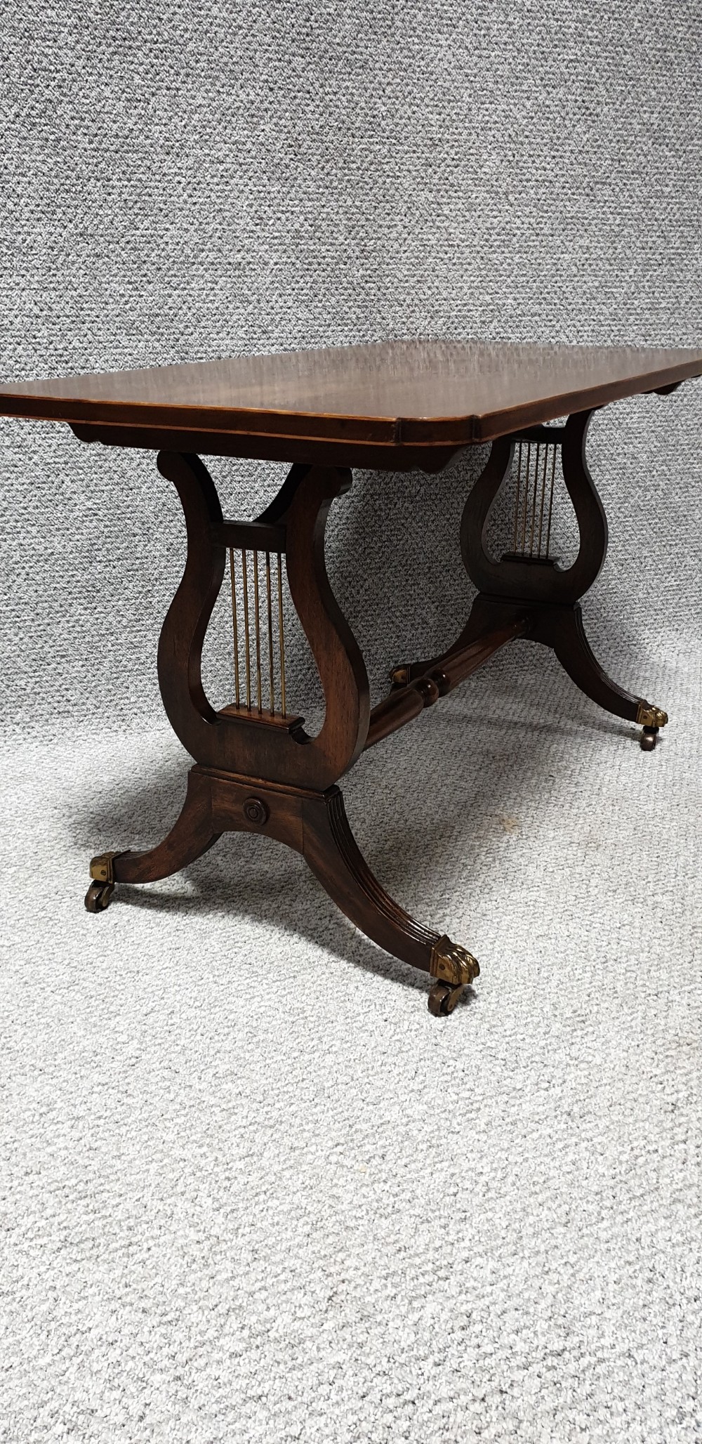 Good Inlaid Mahogany Coffee Table  View V
