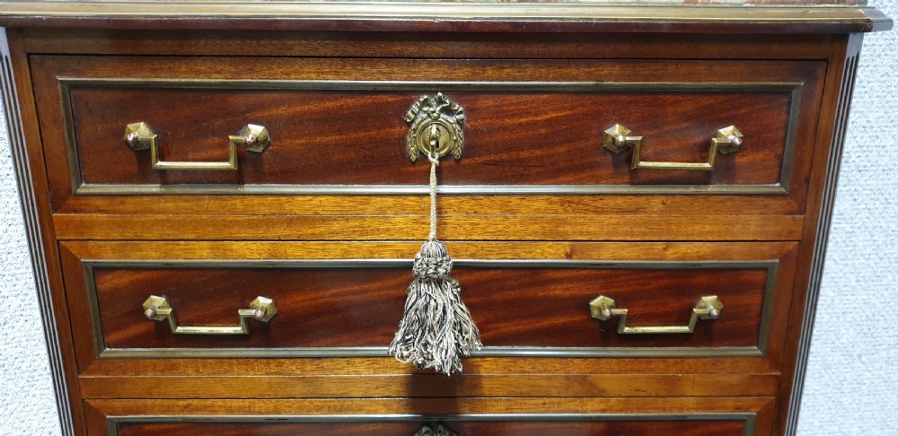 French Empire Mahogany Chest of Drawers View II