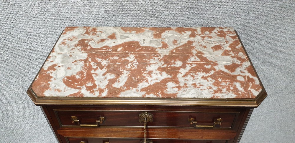 French Empire Mahogany Chest of Drawers View III