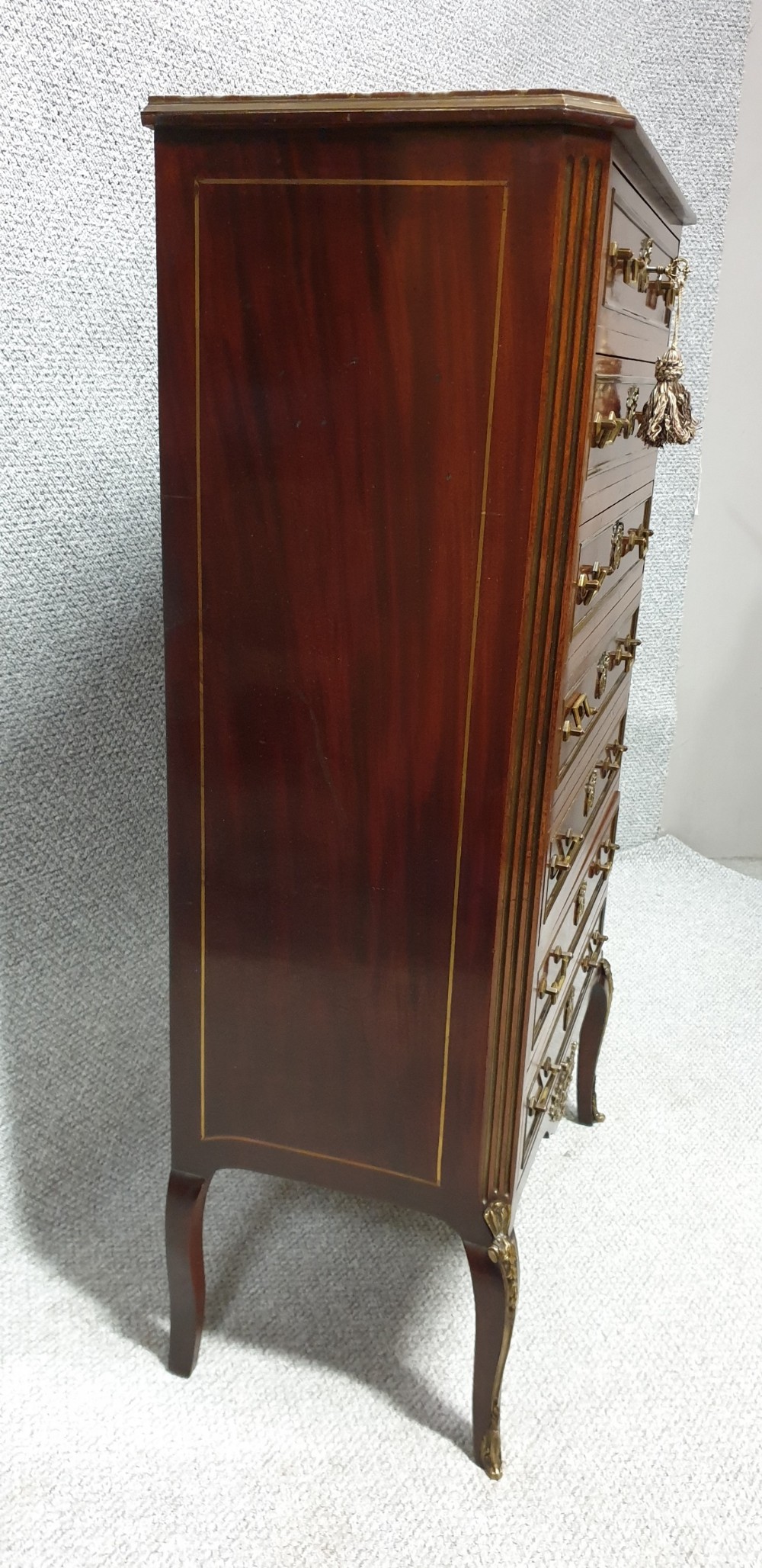 French Empire Mahogany Chest of Drawers View IV