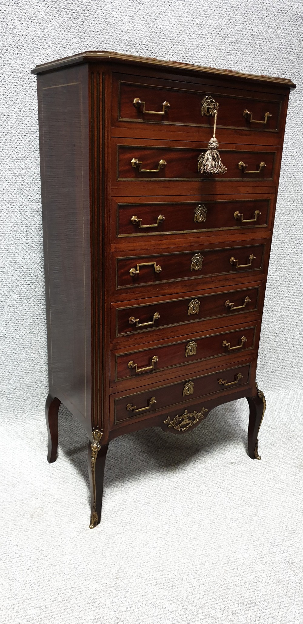 French Empire Mahogany Chest of Drawers View V
