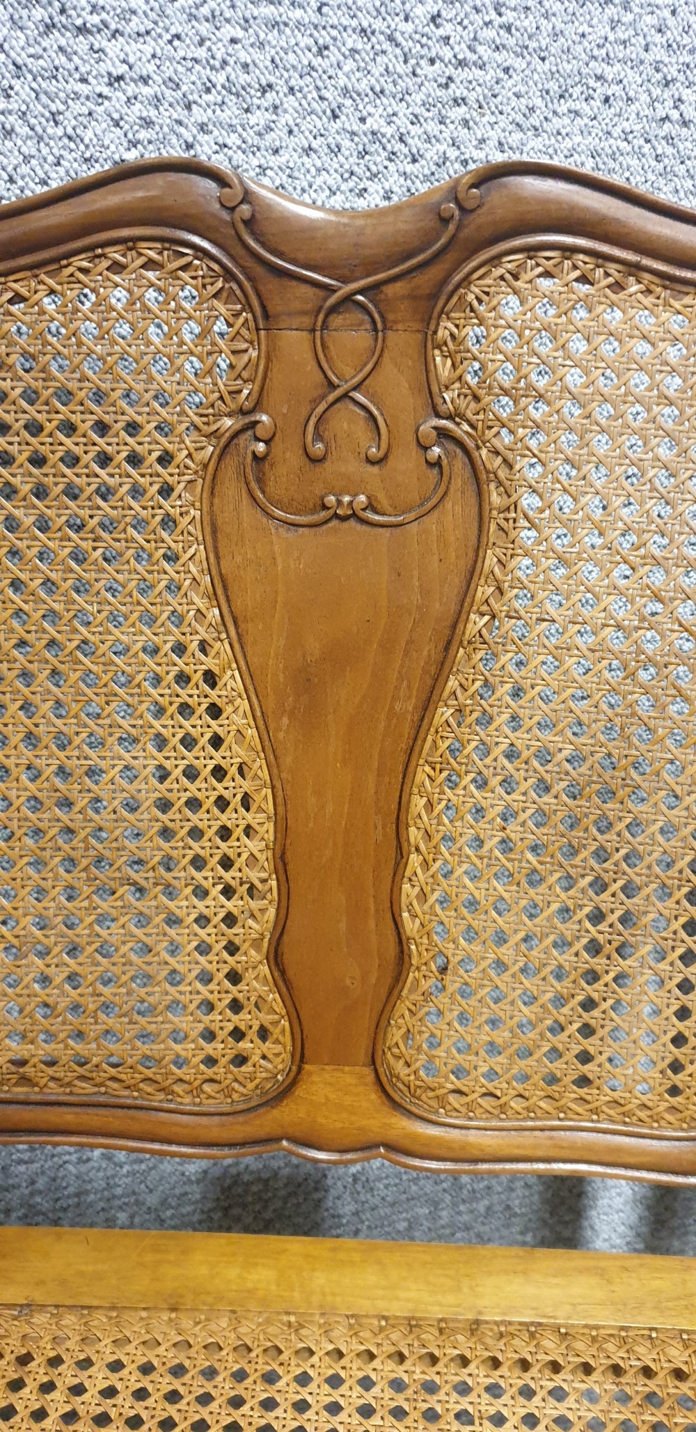 French Walnut Bergere Sofa View II