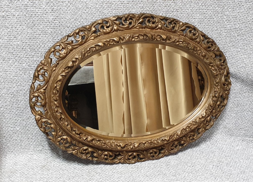 Lovely Victorian Gilt Mirror View II