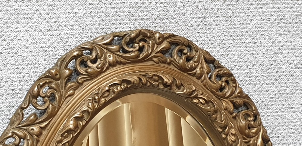Lovely Victorian Gilt Mirror View IV