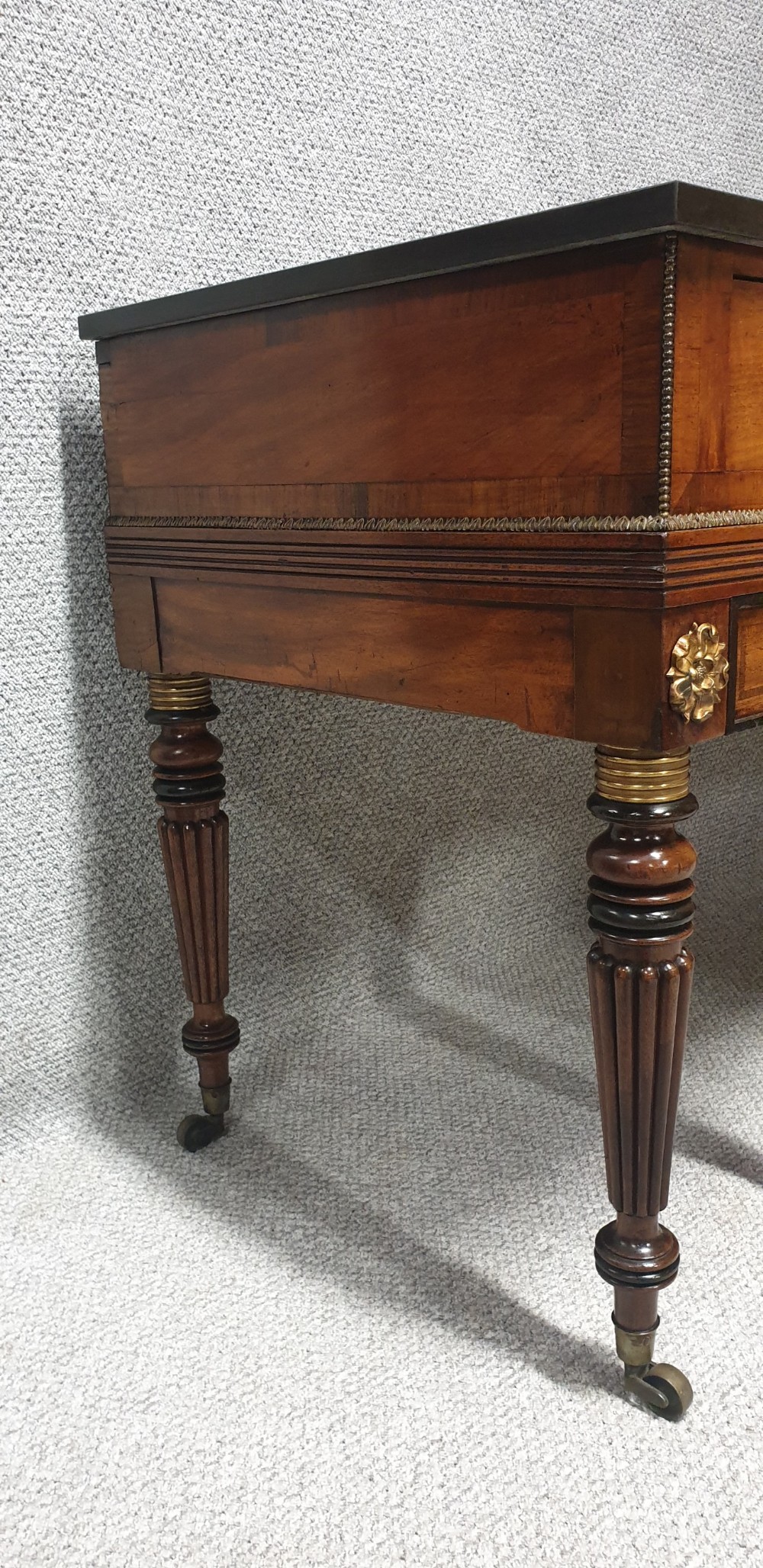 Superb Regency Mahogany Sideboard View VIII