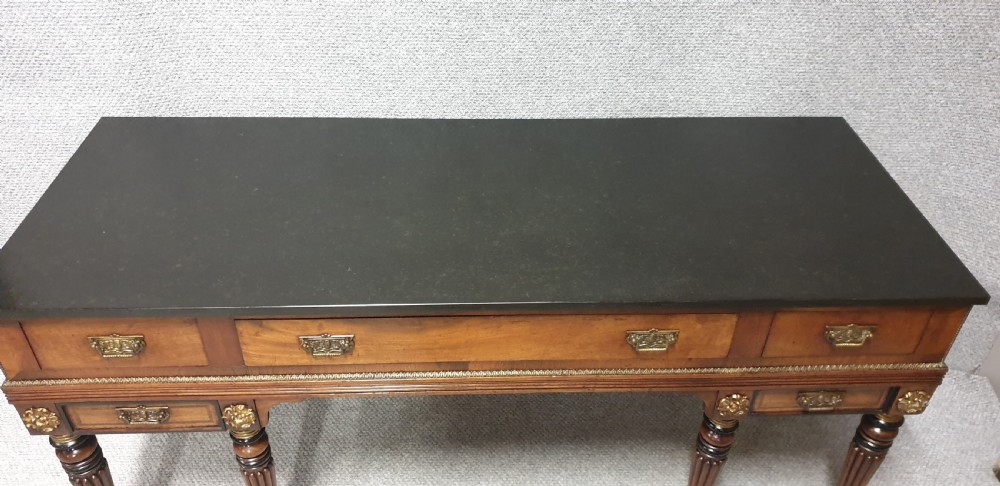 Superb Regency Mahogany Sideboard View XII