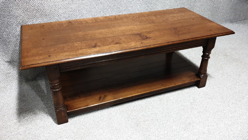 Super Plank Top Oak Coffee Table View III