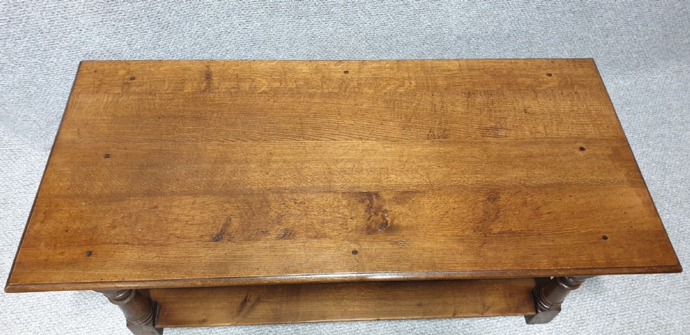 Super Plank Top Oak Coffee Table View VIII