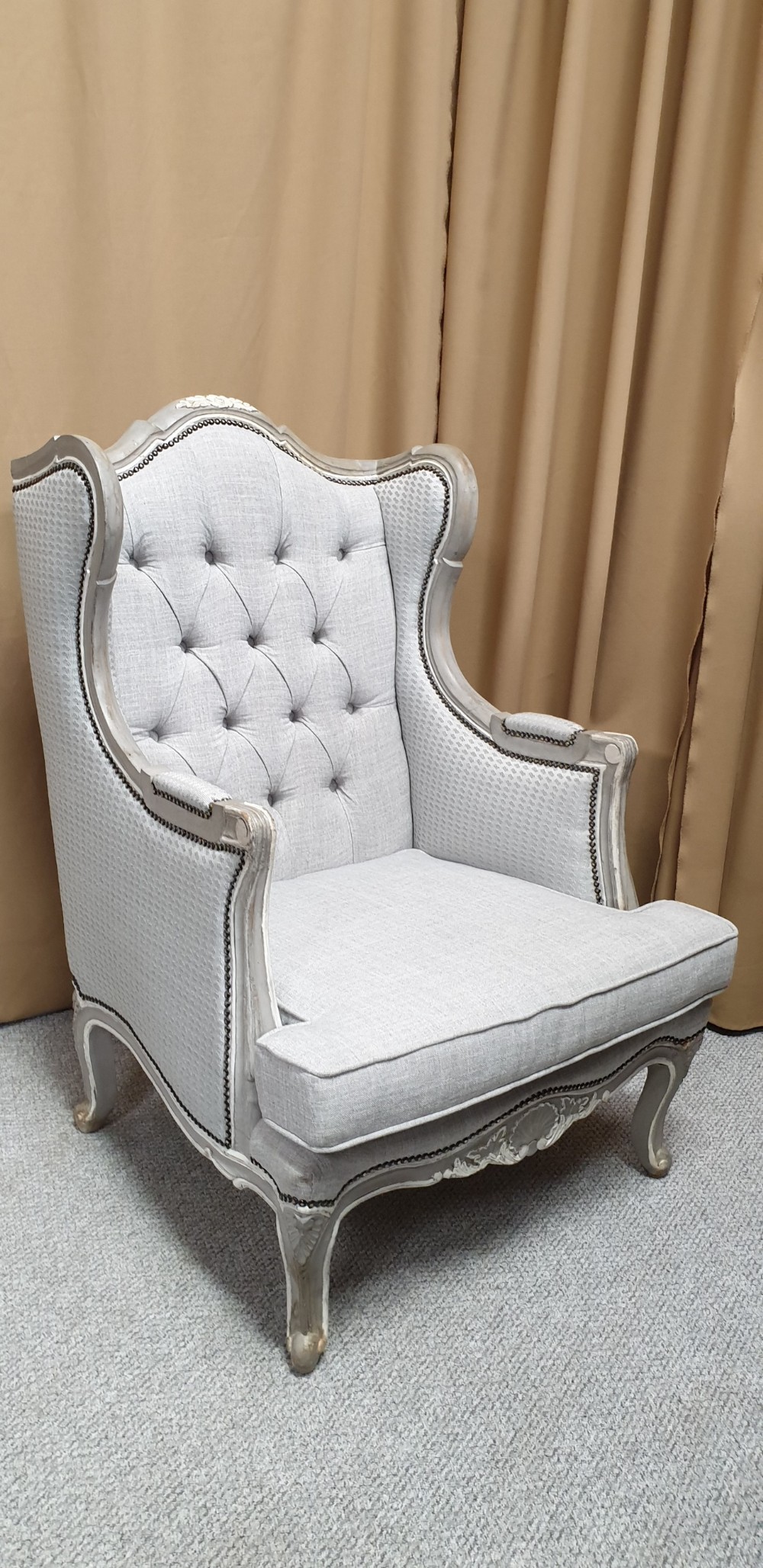Painted Wing Armchair