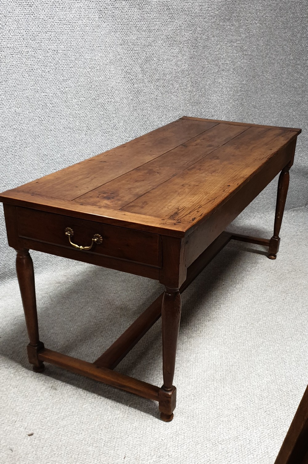 French Cherry farmhouse Refrectory Table 