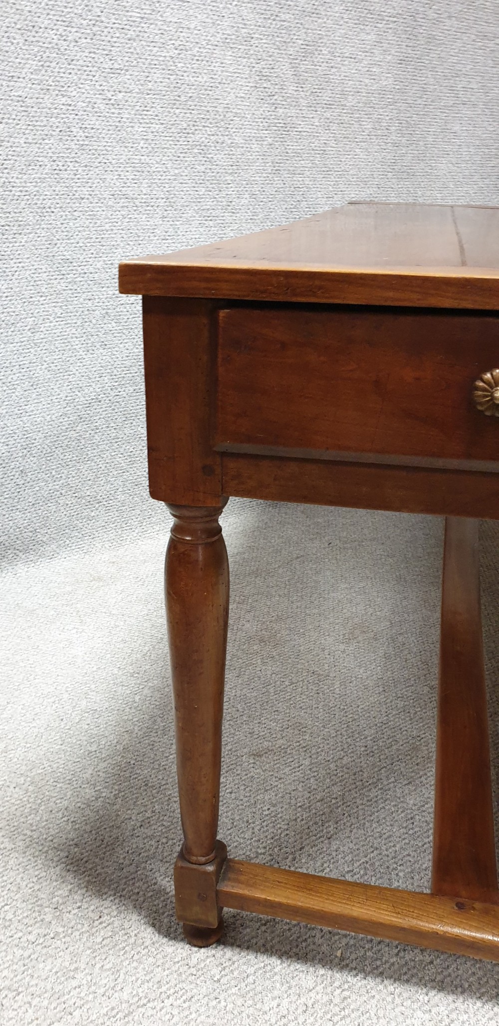 French Cherry farmhouse Refrectory Table  View II