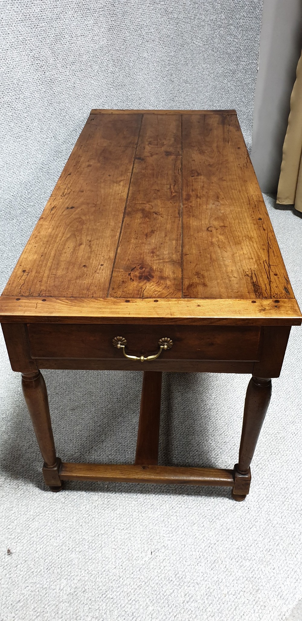 French Cherry farmhouse Refrectory Table  View IV