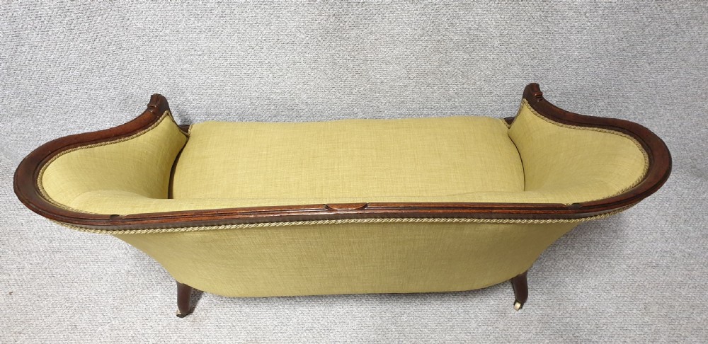 Pretty Victorian  Mahogany Sofa View III