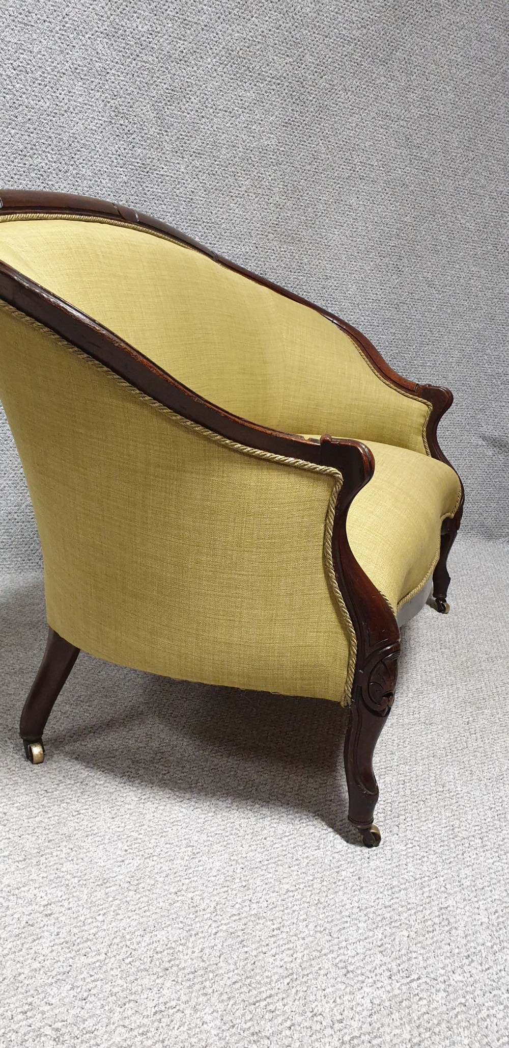 Pretty Victorian  Mahogany Sofa View VI