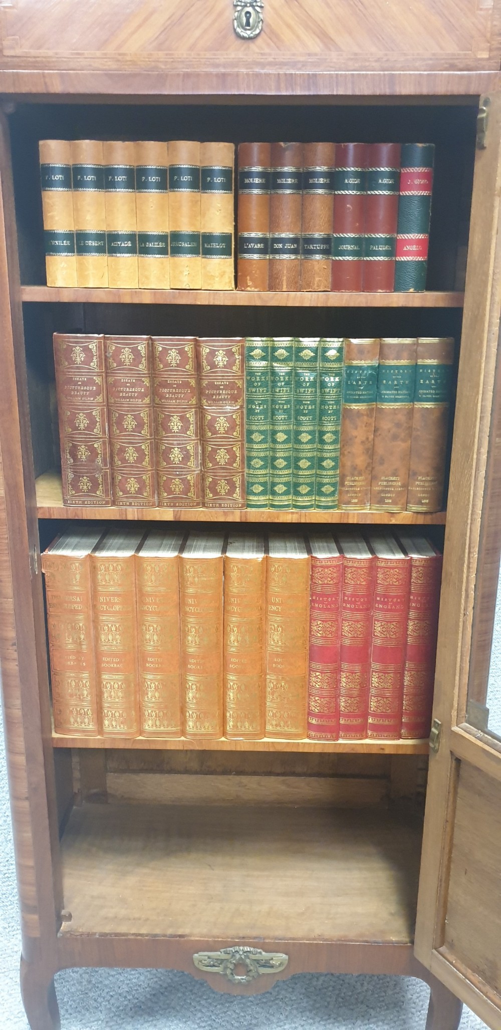 Pretty French Vitreen Bookcase View V