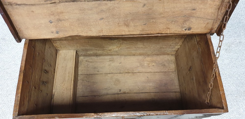 Iron Strapped Teak Strong Box View XII