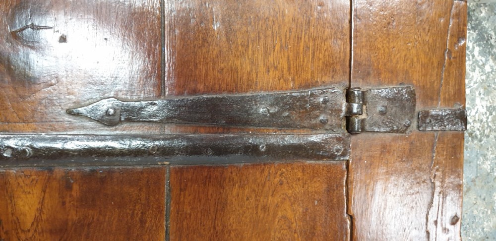 Iron Strapped Teak Strong Box View XIV