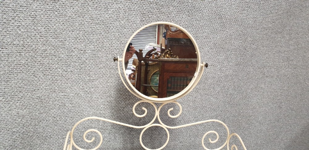 Pretty French Enamel Dressing Table View III