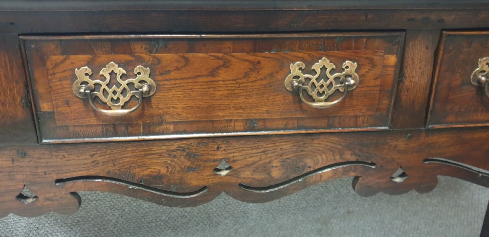 Solid oak Dresser Base  View VI