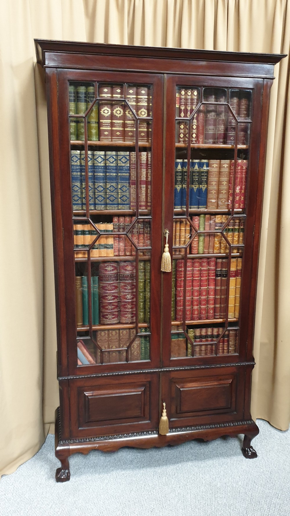 Mahogany  Chippendale Bookcase