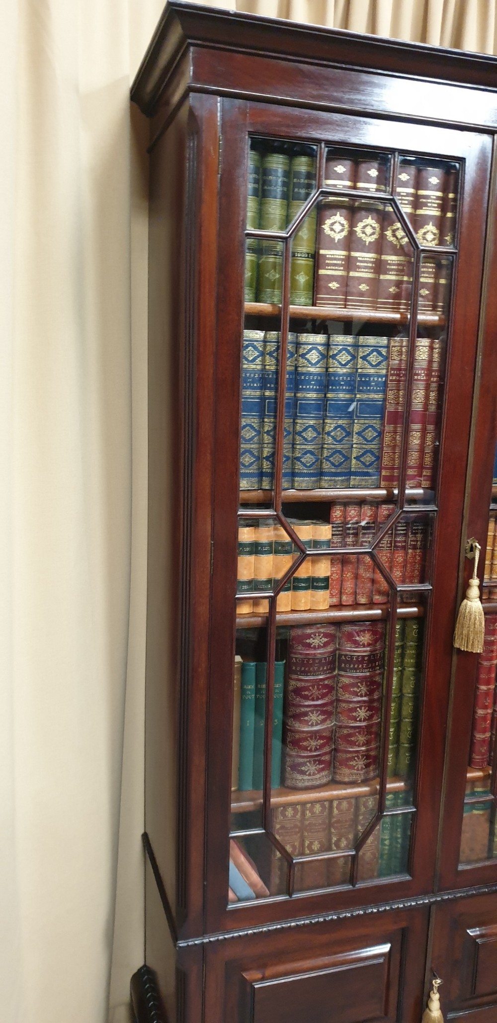 Mahogany  Chippendale Bookcase View VI