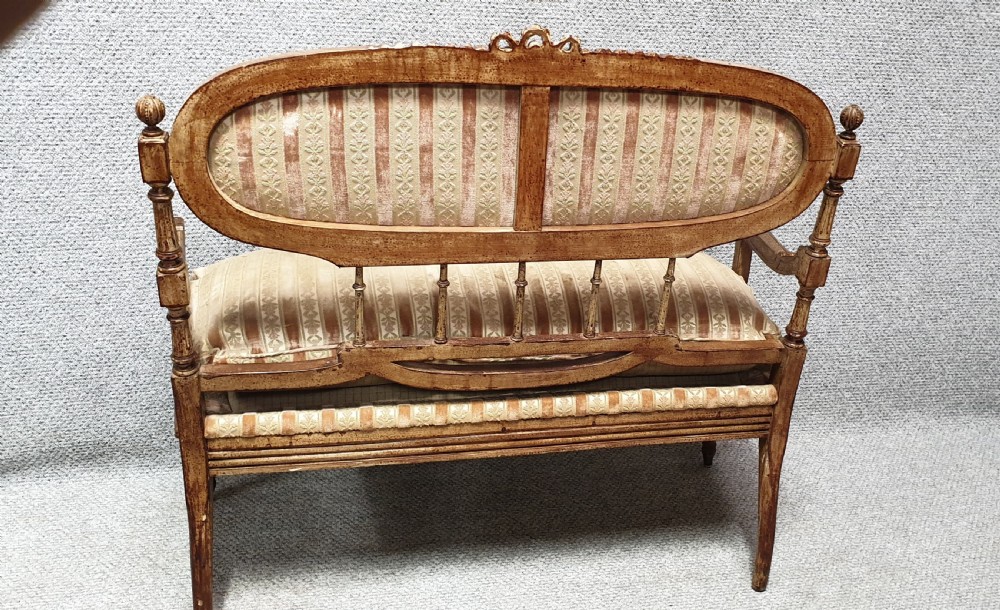 French Two Seater Window Sofa View III