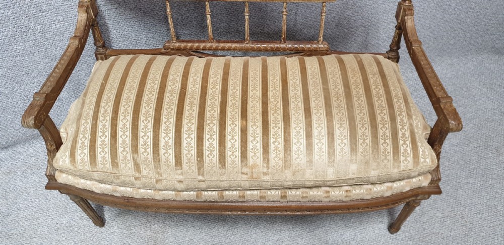 French Two Seater Window Sofa View V