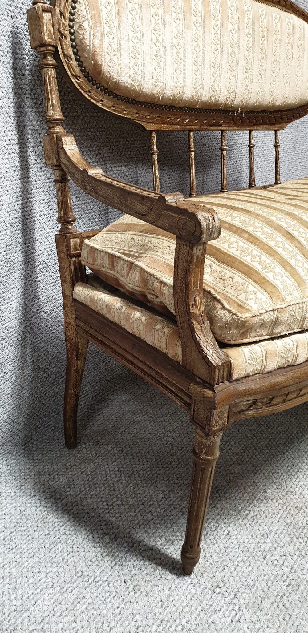 French Two Seater Window Sofa View VIII