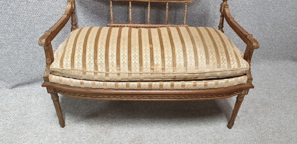 French Two Seater Window Sofa View XI