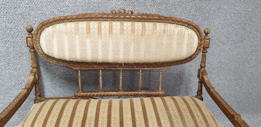 French Two Seater Window Sofa View XII