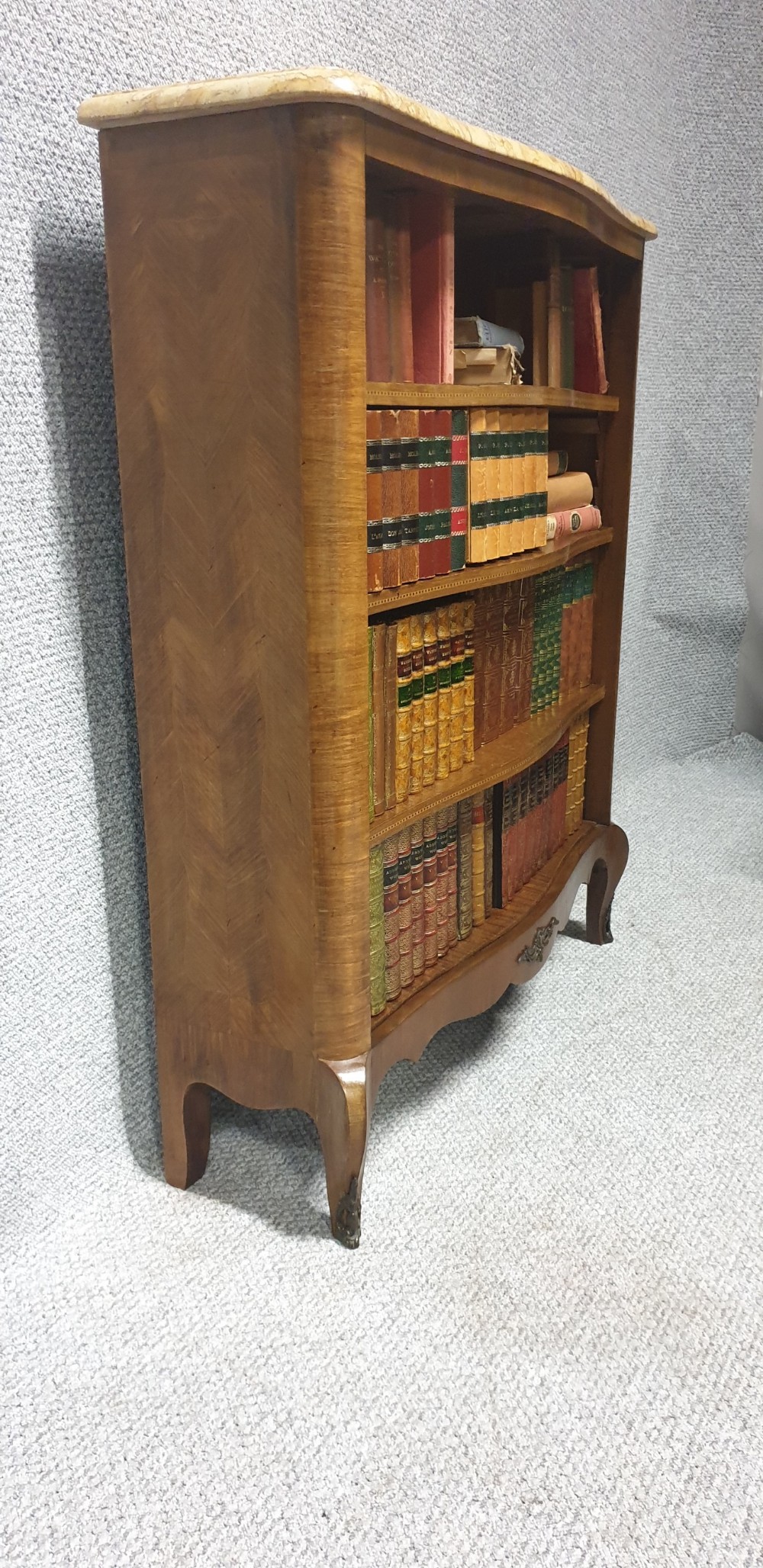 French Open Adjustable Bookcase View V