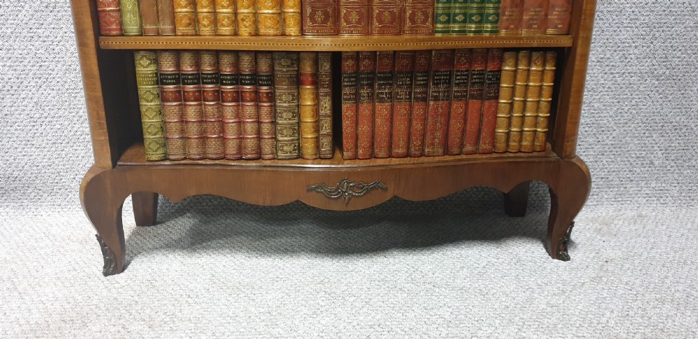 French Open Adjustable Bookcase View VI
