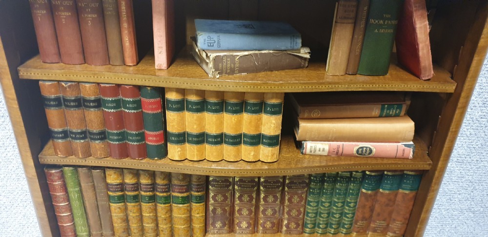 French Open Adjustable Bookcase View VII
