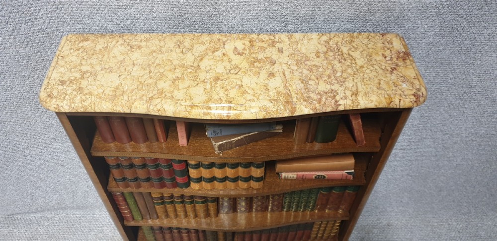 French Open Adjustable Bookcase View VIII