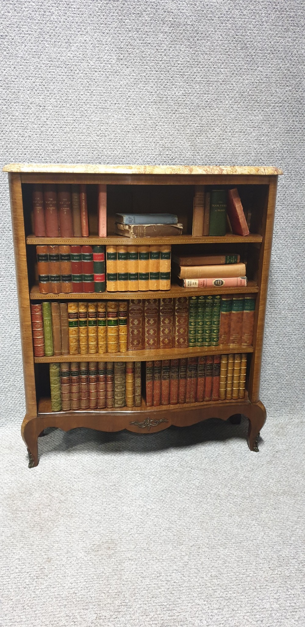 French Open Adjustable Bookcase View IX