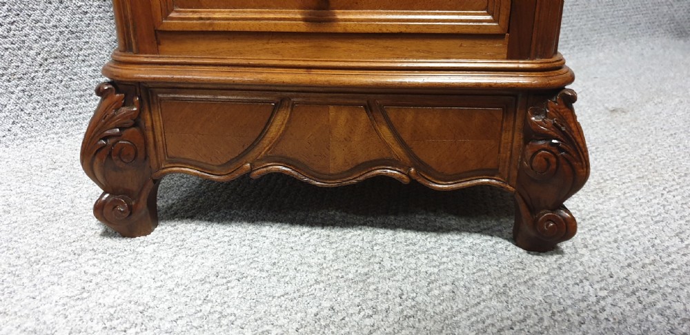 Tall French Walnut Chest of Drawers  View II