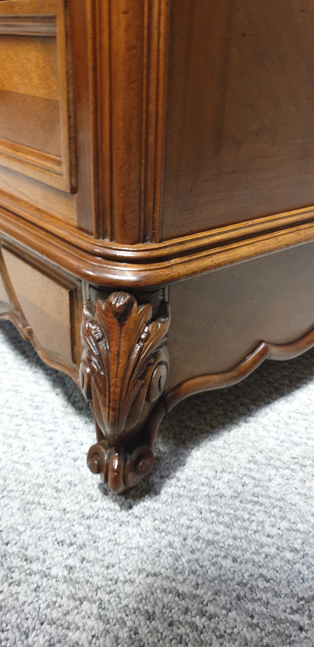 Tall French Walnut Chest of Drawers  View IV