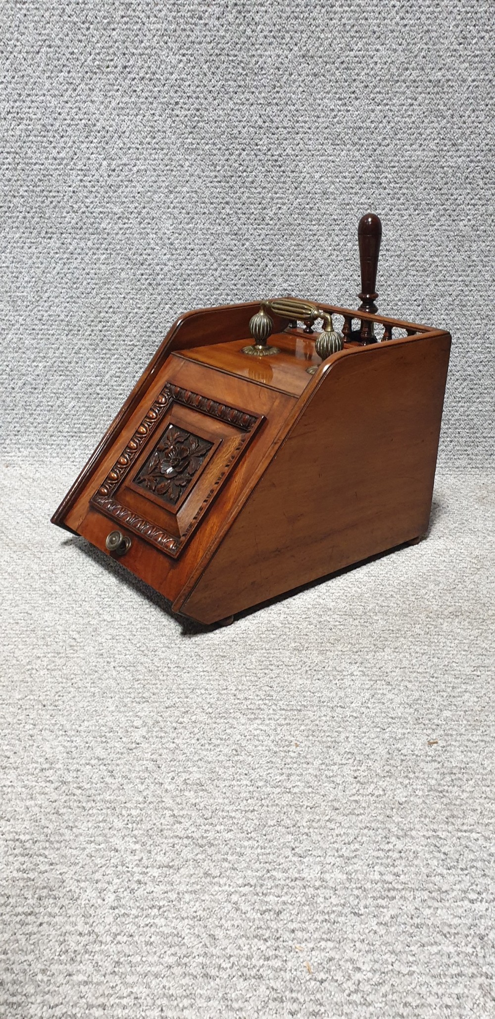 Fab Mahogany Coal Bin Perdonium