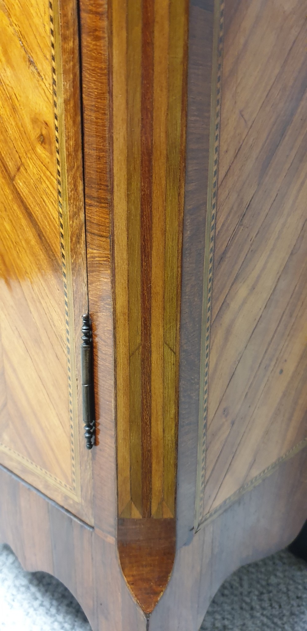 Tall French Kingwood Cabinet View VII