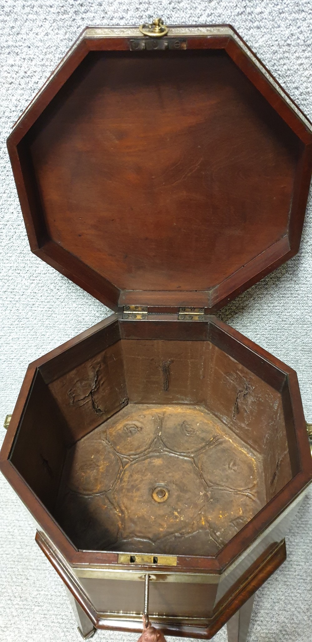 Super Georgian Mahogany Wine cooler View VI