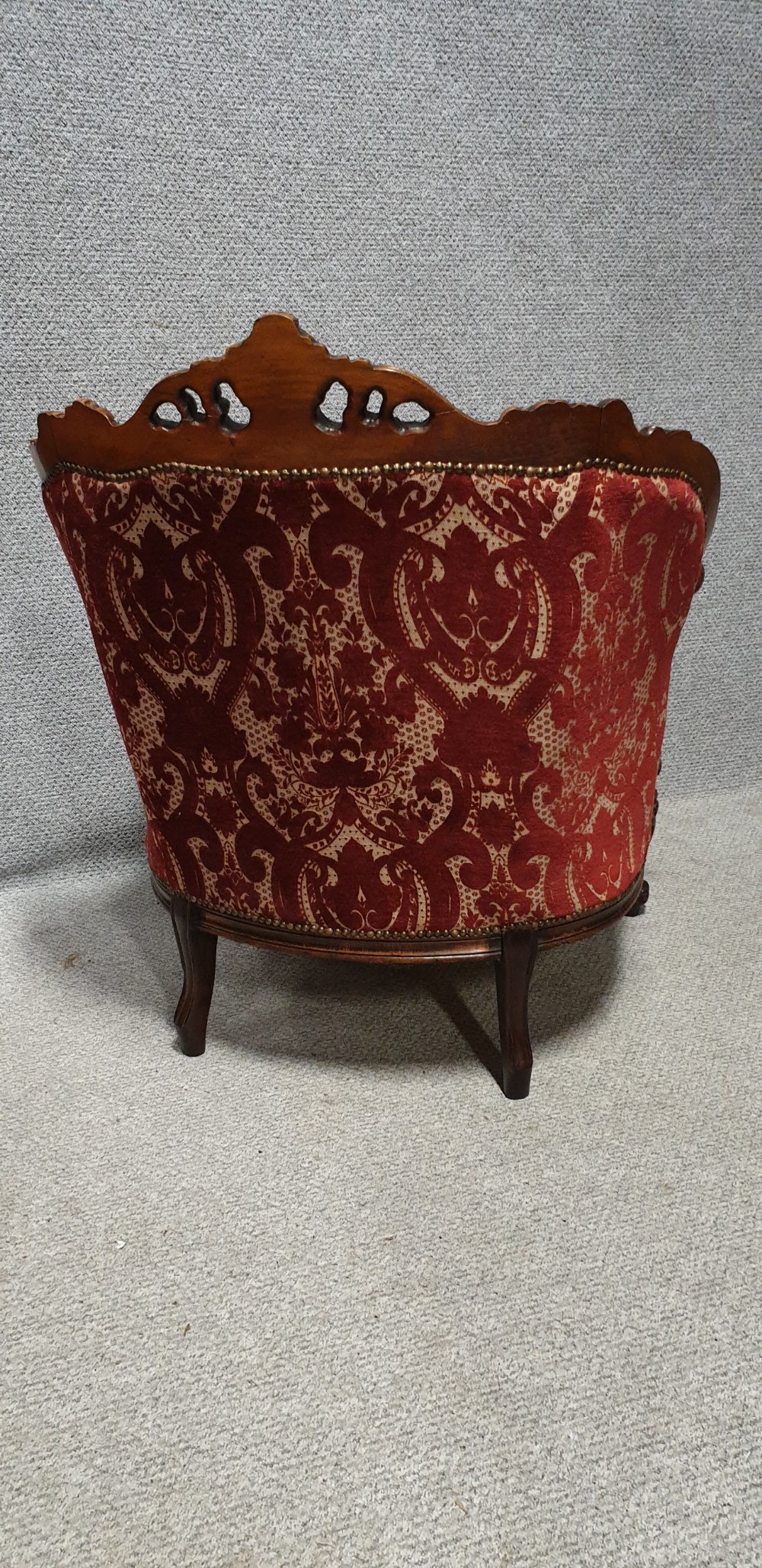 Superb Carved Armchair View V