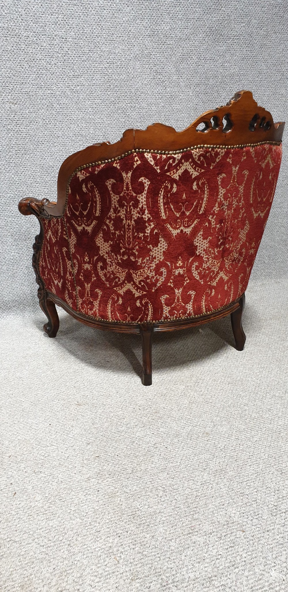 Superb Carved Armchair View VI