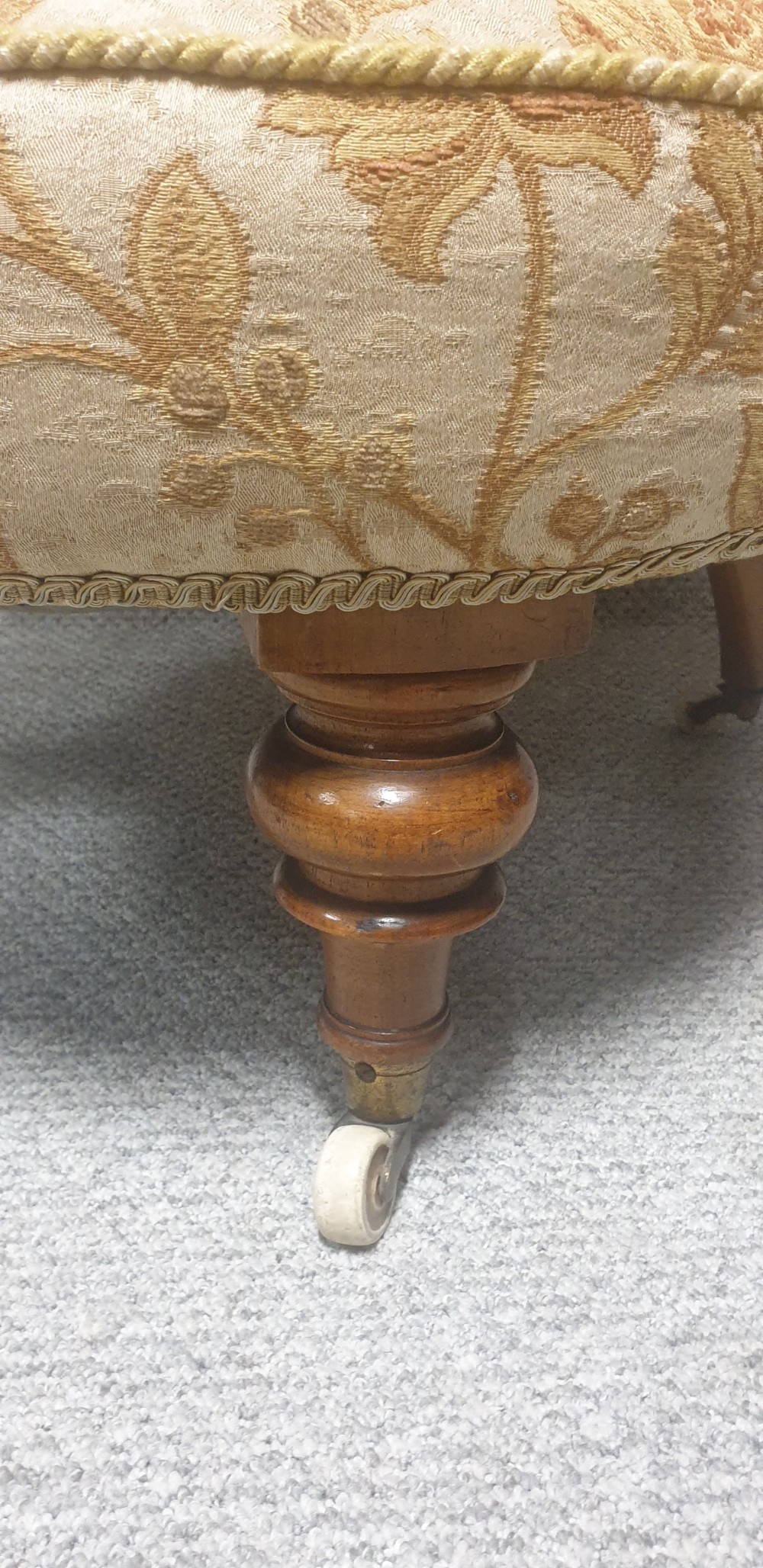 Pretty Victorian Walnut Tub Chair View VI