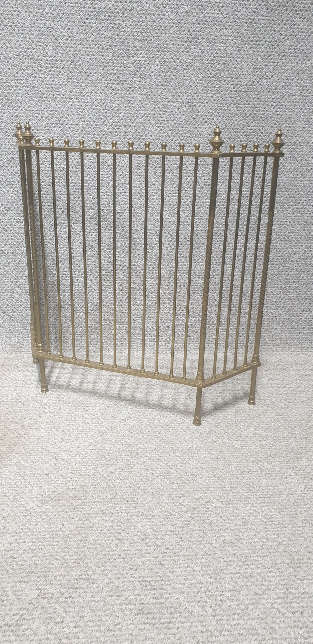 Victorian Brass Adjustable Fireguard