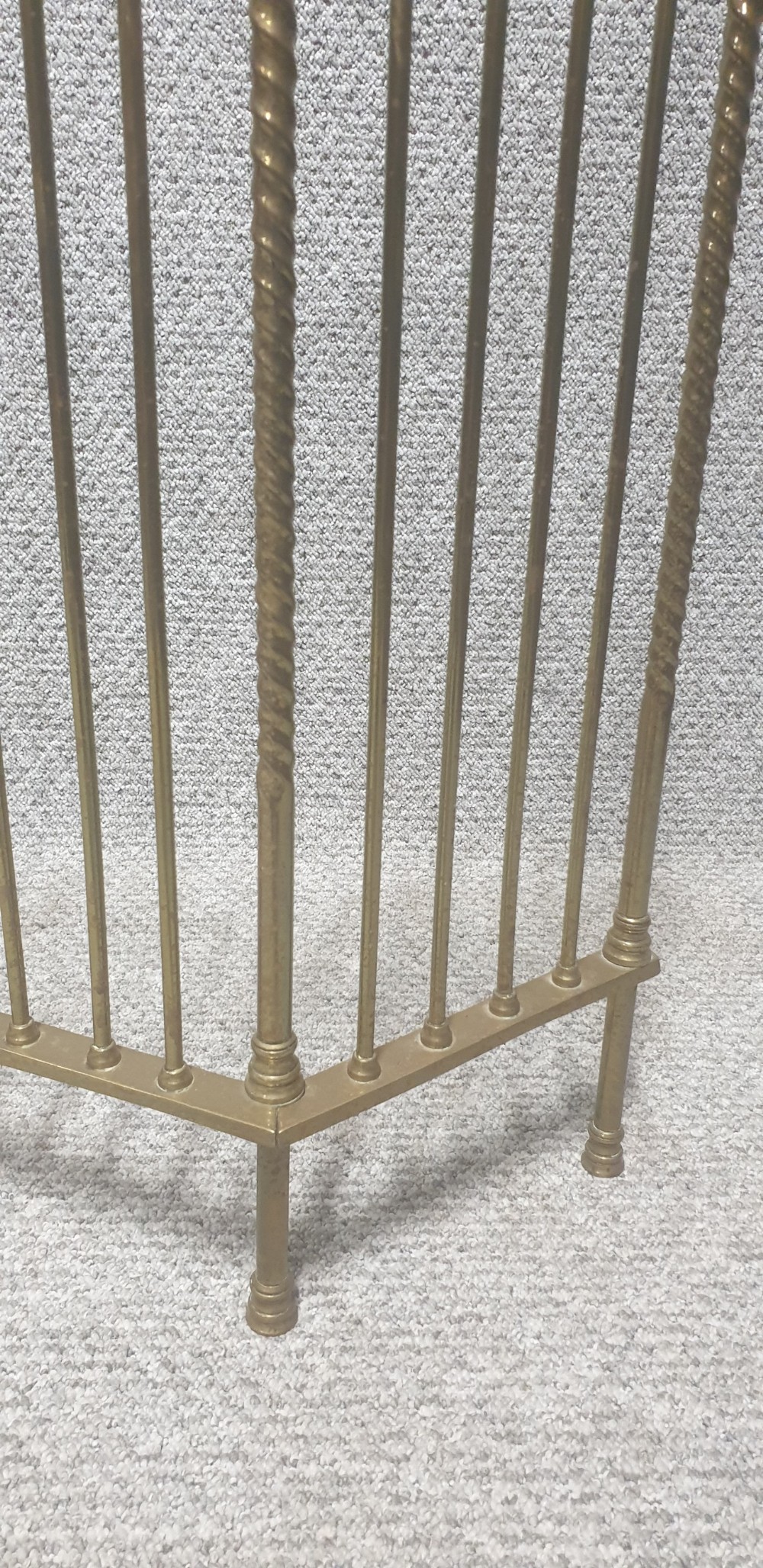Victorian Brass Adjustable Fireguard View II