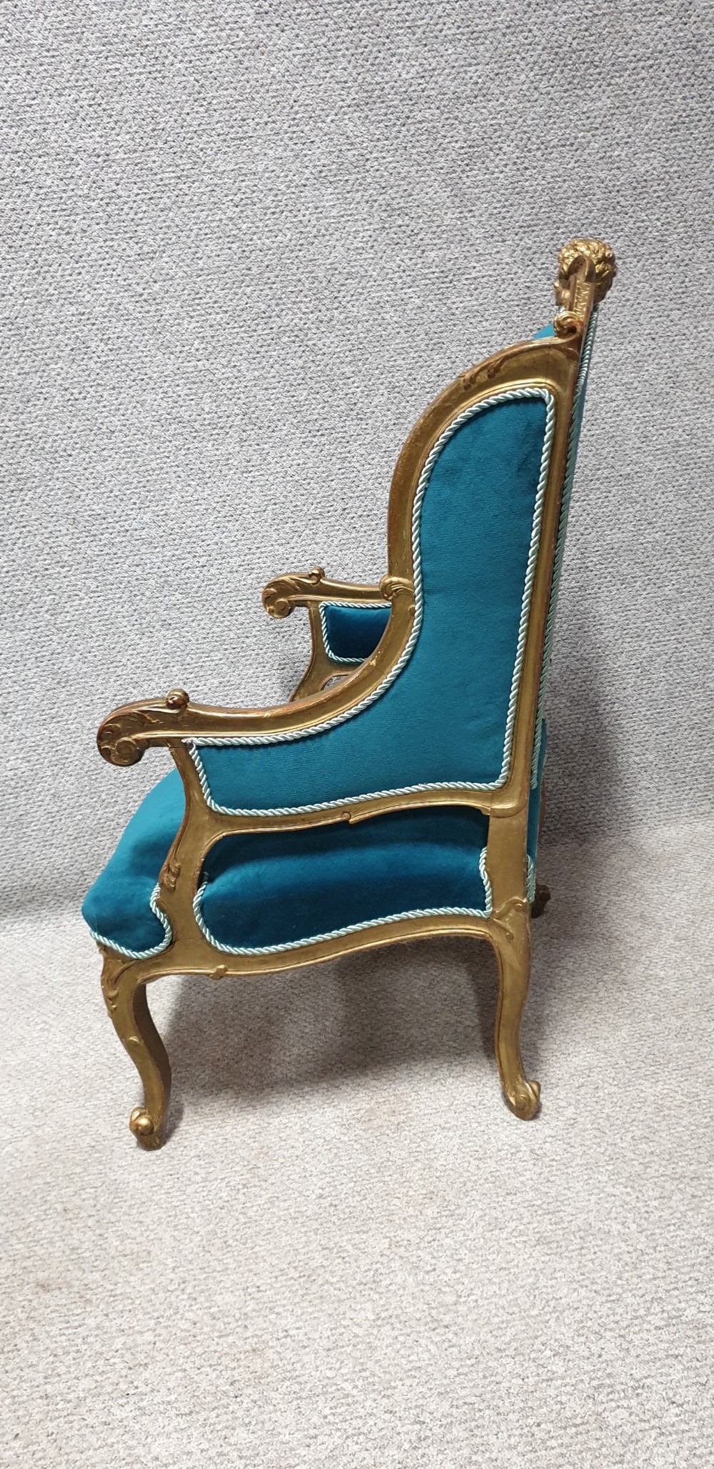 Pair French Armchairs Fauteuils  View VIII