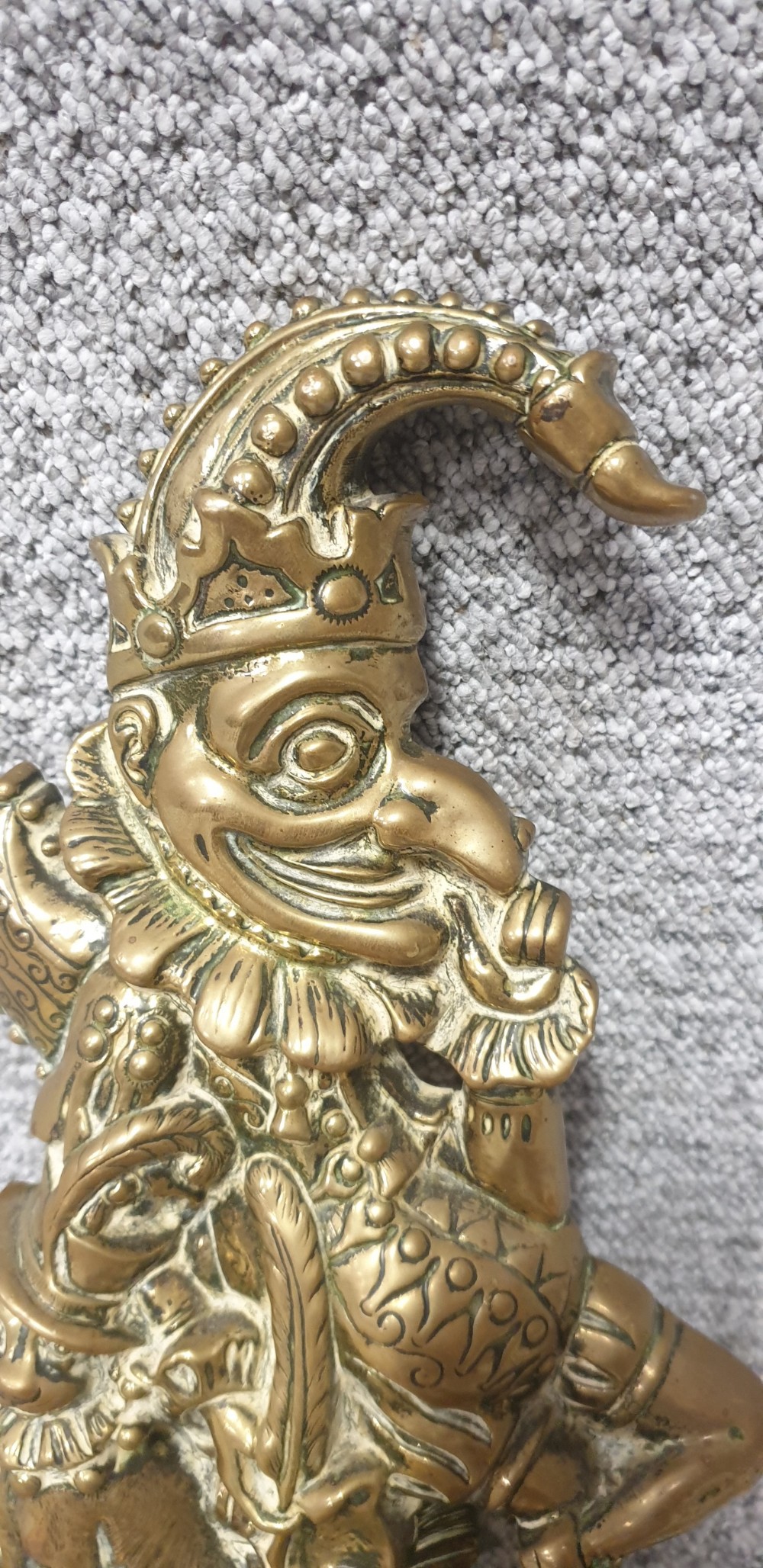 Victorian Door Stop Mr Punch View III