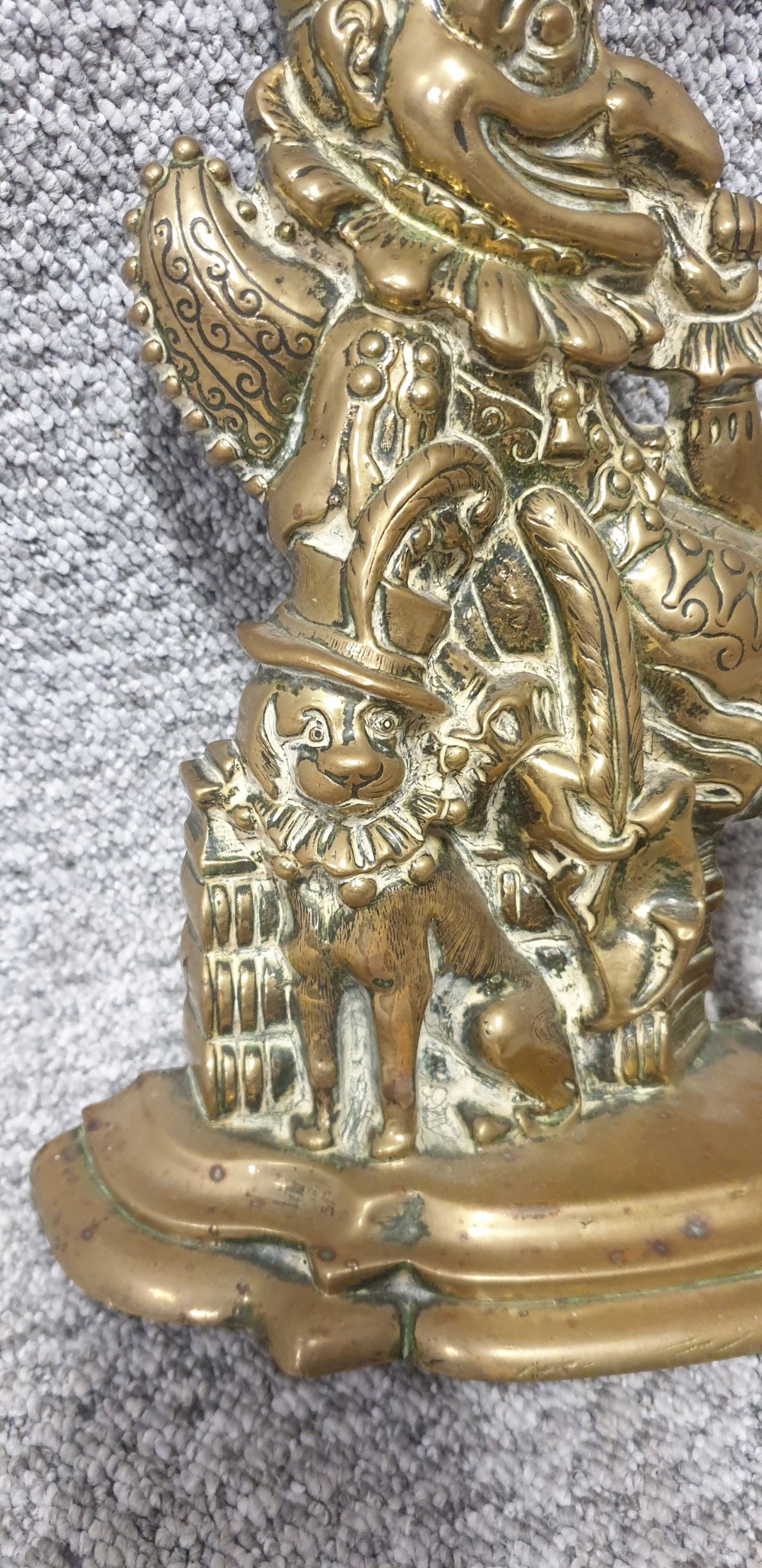 Victorian Door Stop Mr Punch View IV