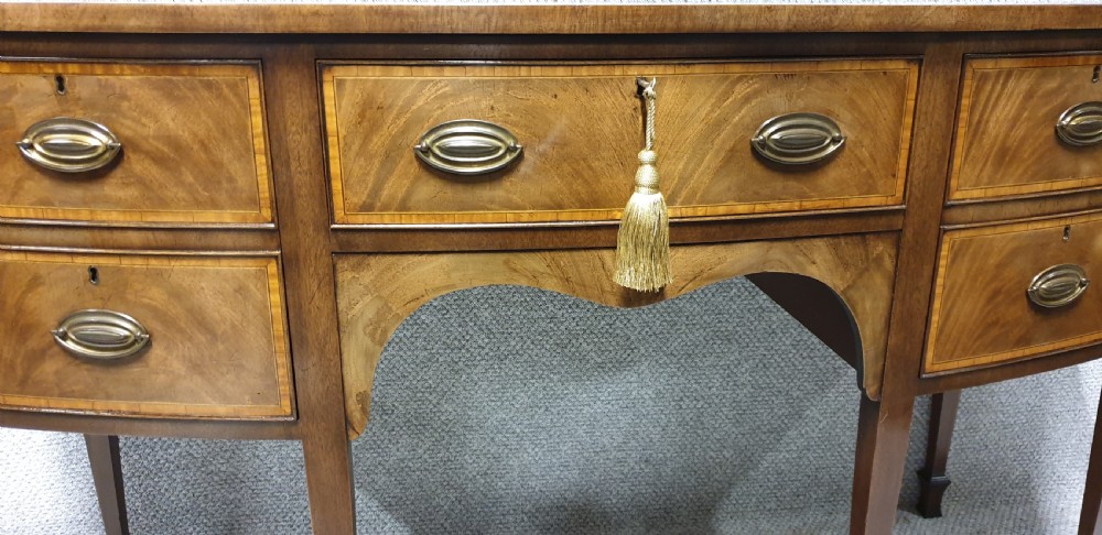 Very Good Georgian Mahogany Sideboard View IX