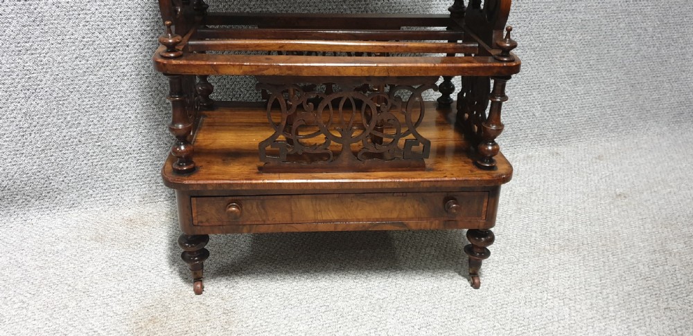 Victorian Walnut Canterbury View III